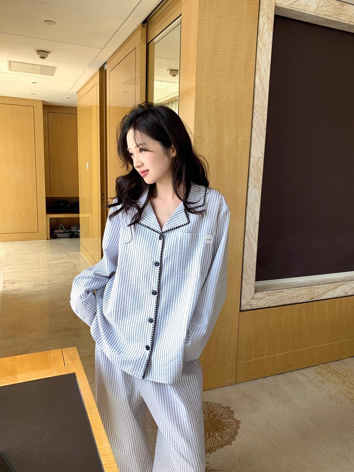 Cloudy Striped Pyjamas